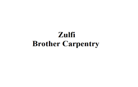 Zulfi Brother Carpentry
